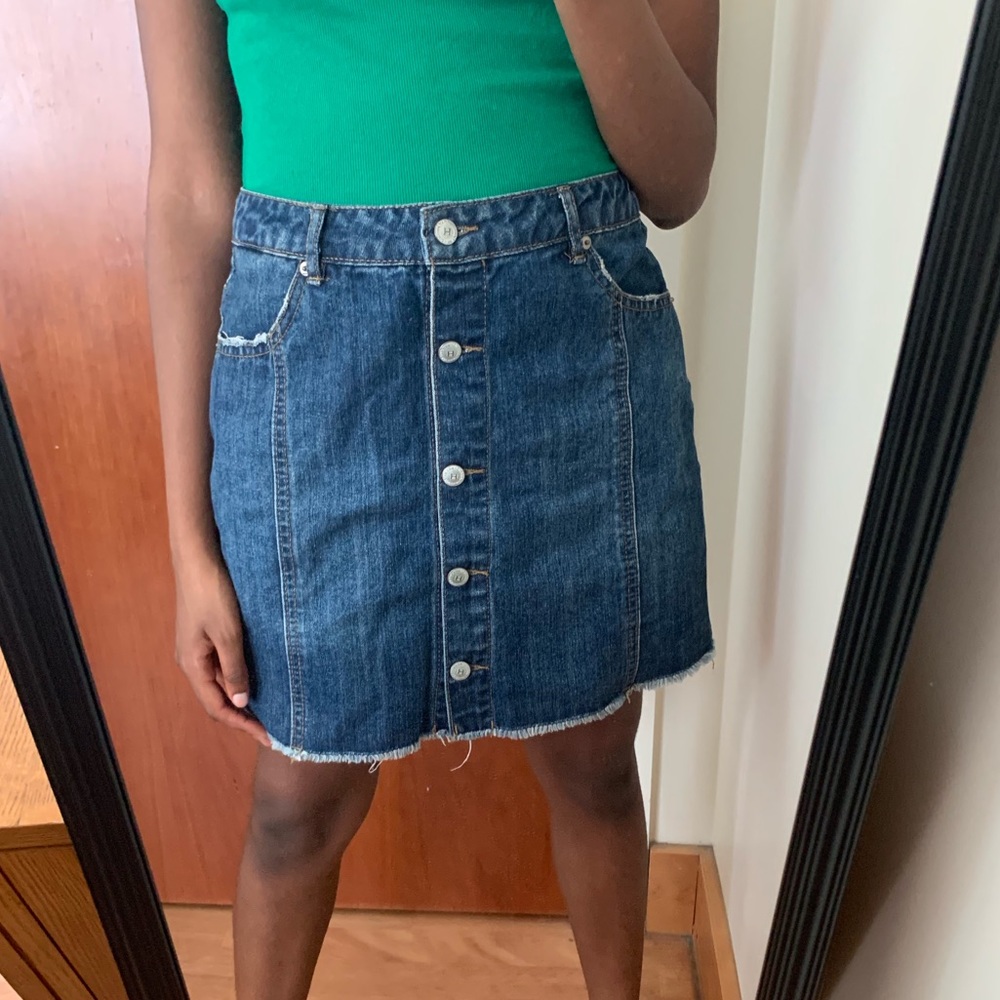 Jean skirt